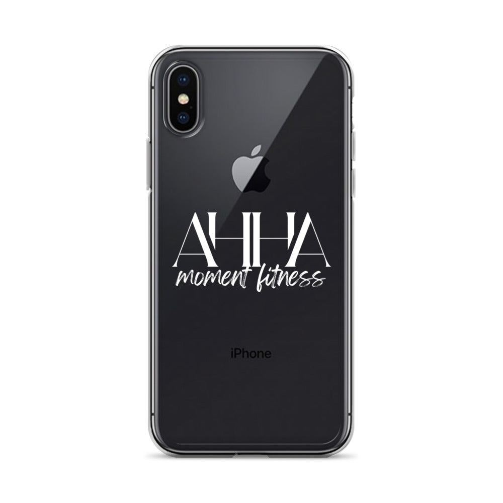Clear Case for iPhone® - Ah Ha Large Font
