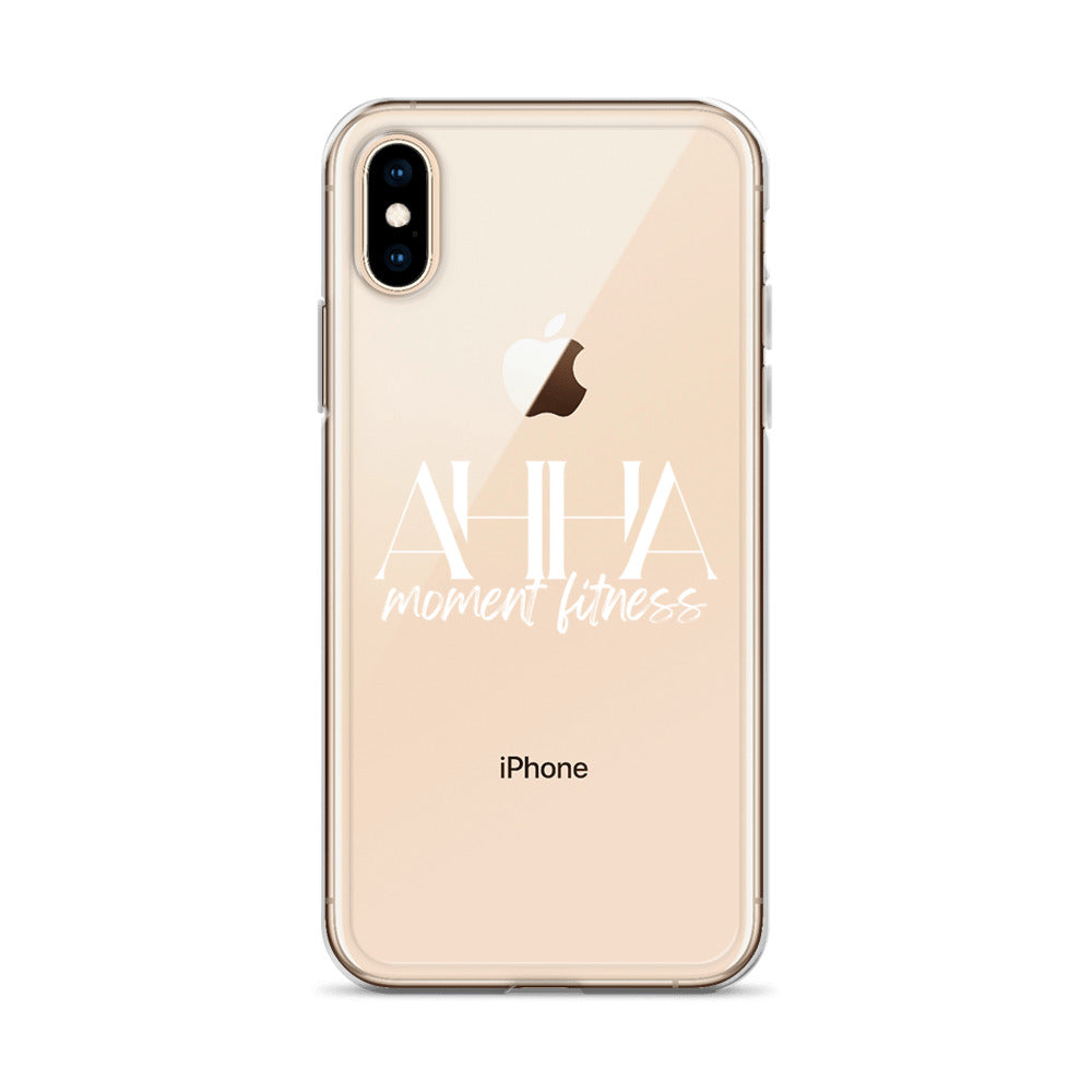 Clear Case for iPhone® - Ah Ha Large Font