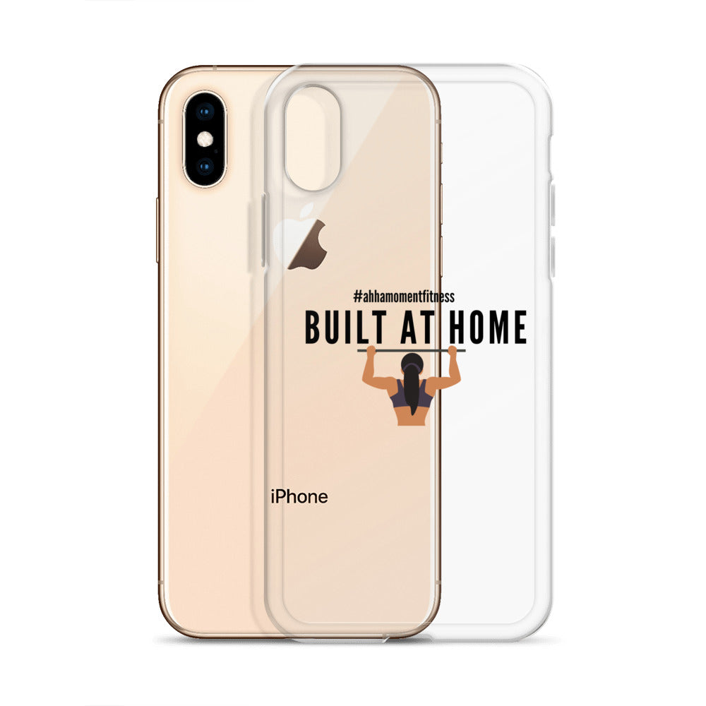 Clear Case for iPhone® - Built at Home with Image