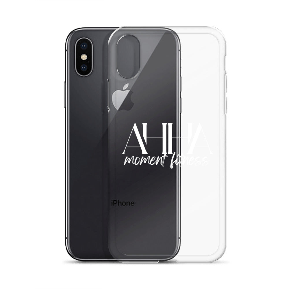 Clear Case for iPhone® - Ah Ha Large Font