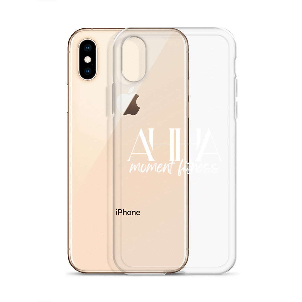 Clear Case for iPhone® - Ah Ha Large Font