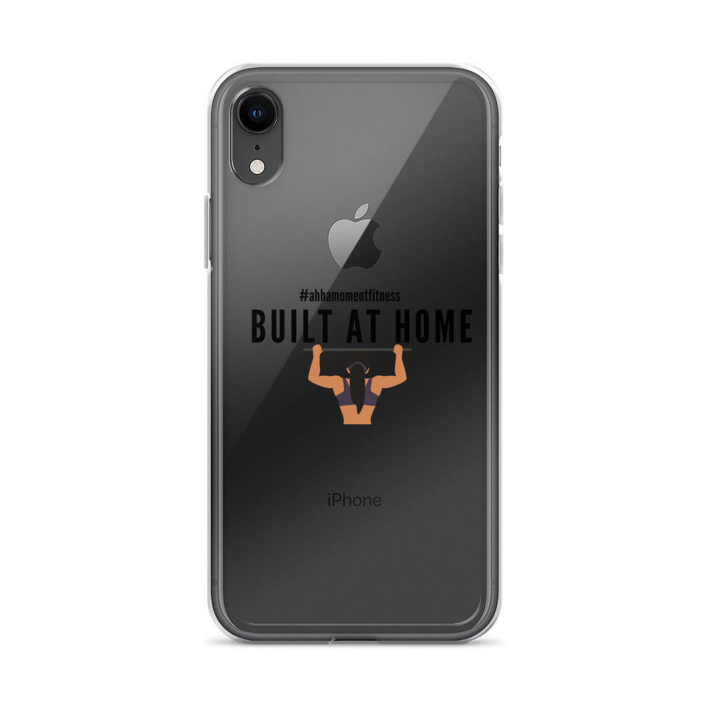 Clear Case for iPhone® - Built at Home with Image