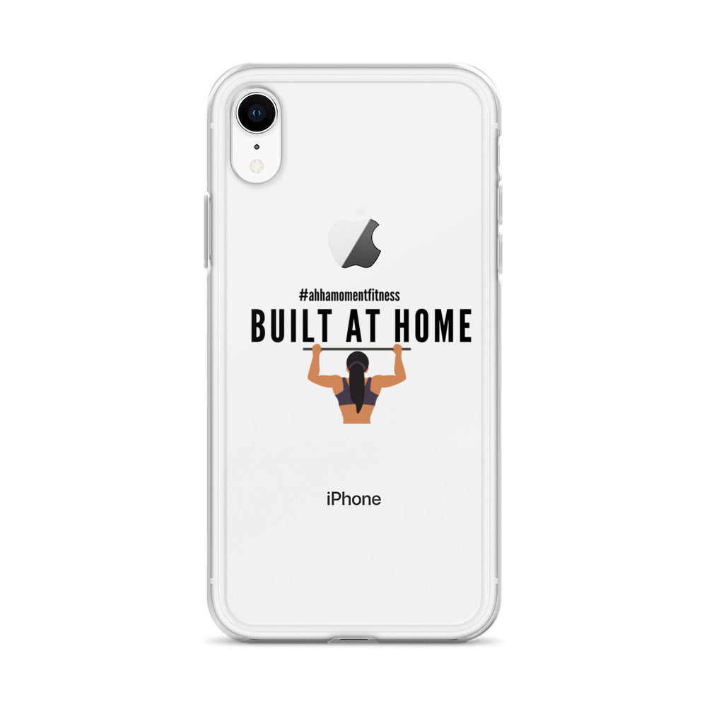 Clear Case for iPhone® - Built at Home with Image