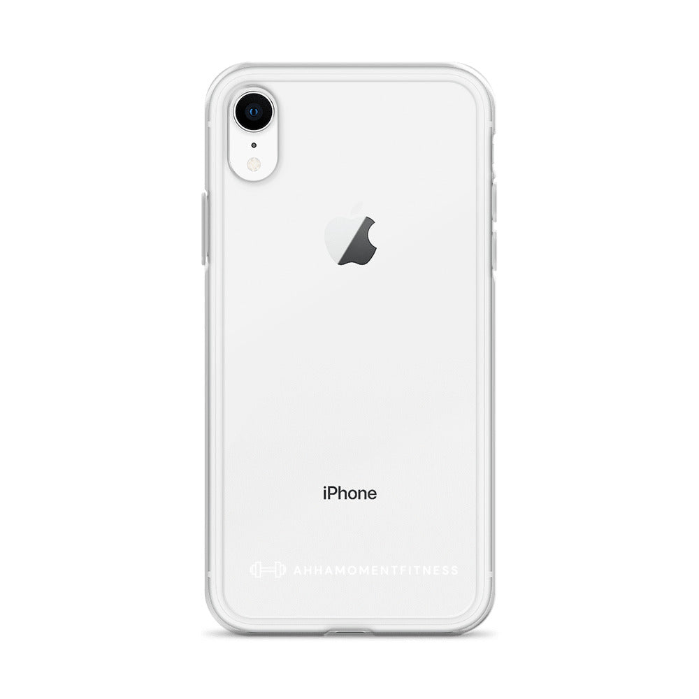 Clear Case for iPhone® - Ah Ha Small Font
