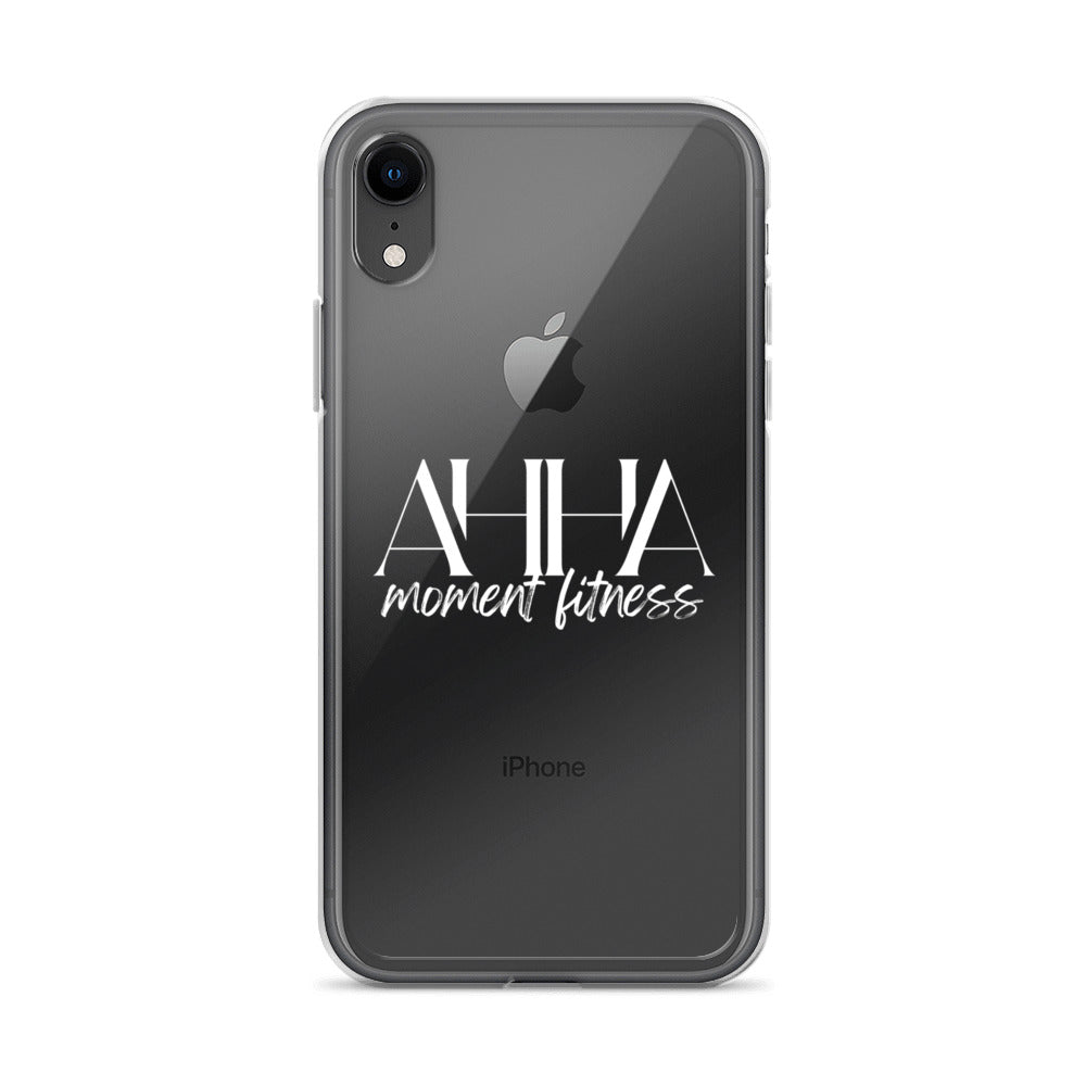 Clear Case for iPhone® - Ah Ha Large Font