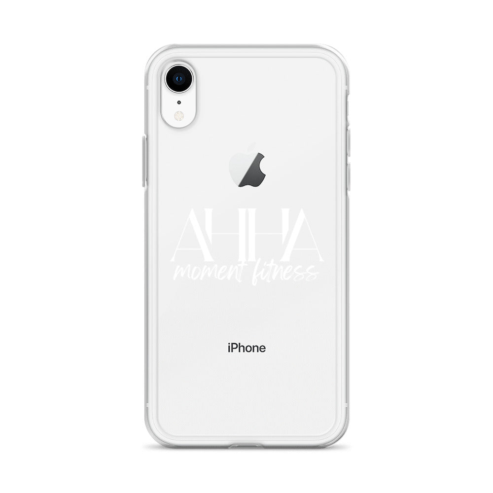 Clear Case for iPhone® - Ah Ha Large Font