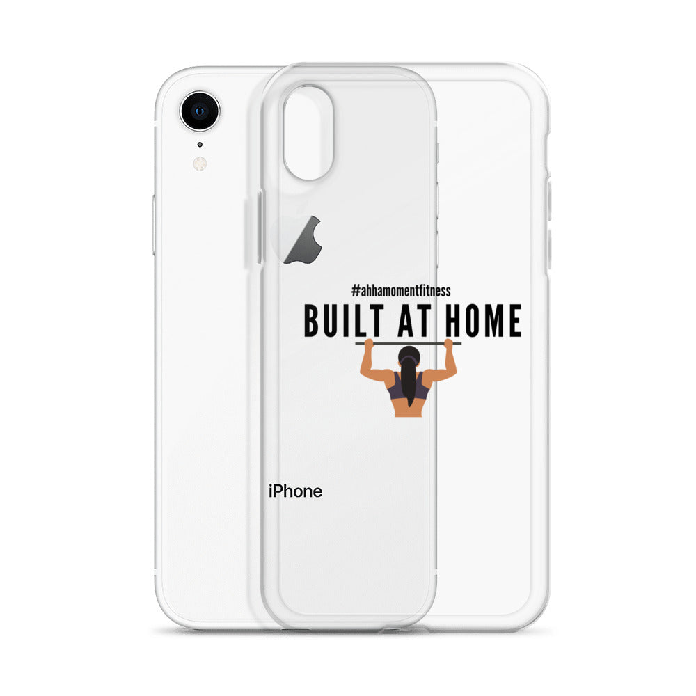 Clear Case for iPhone® - Built at Home with Image