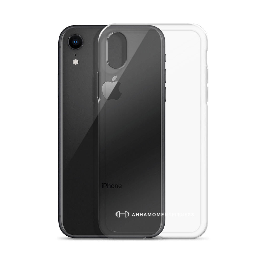 Clear Case for iPhone® - Ah Ha Small Font