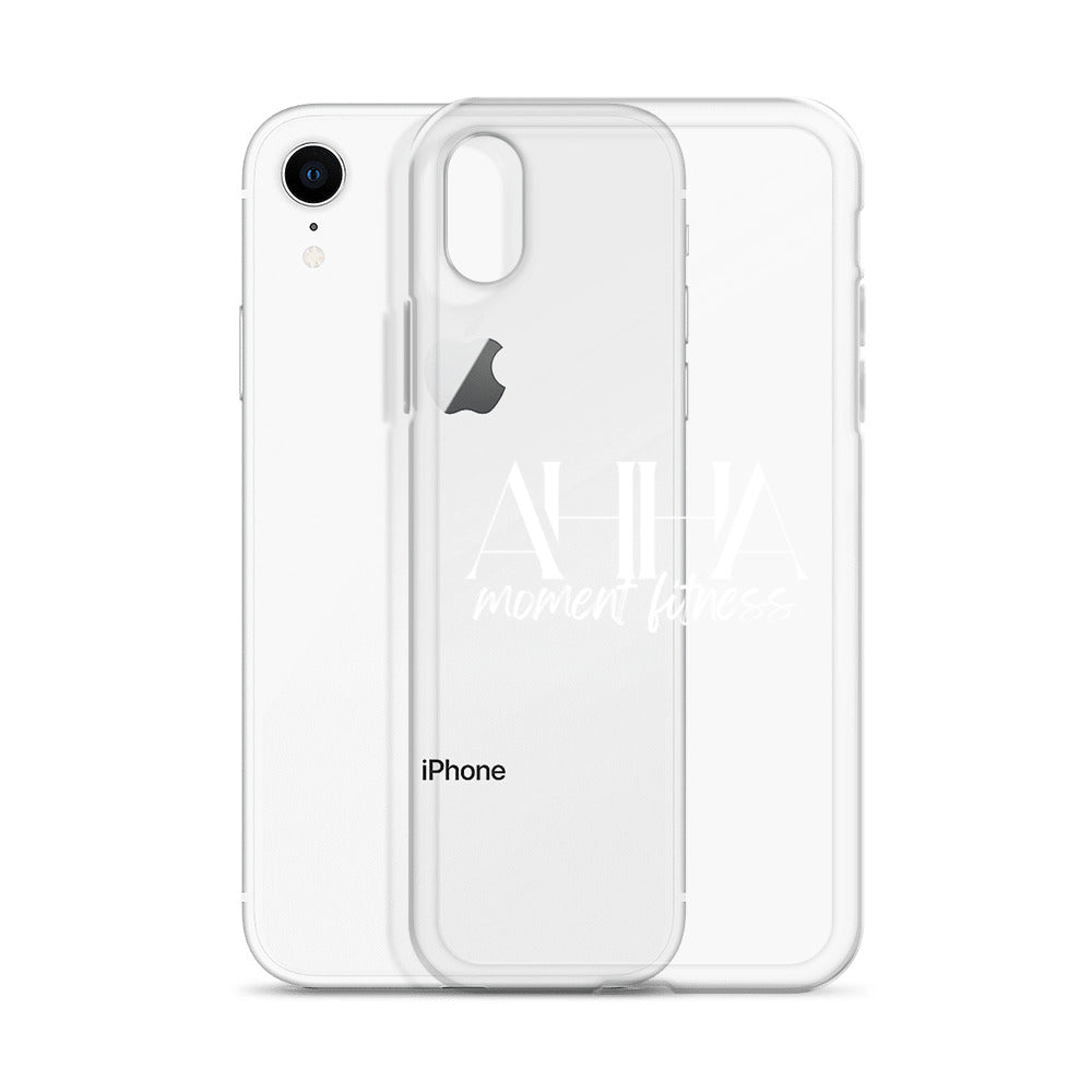 Clear Case for iPhone® - Ah Ha Large Font