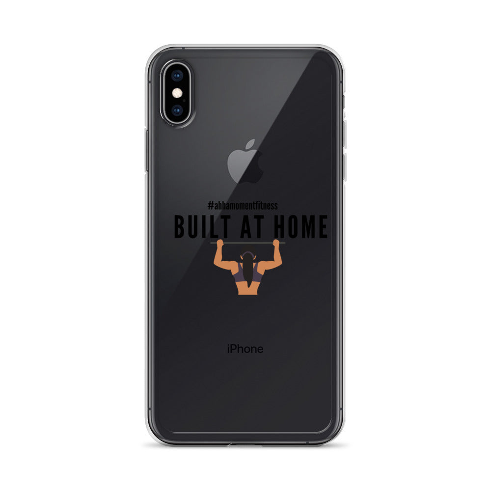 Clear Case for iPhone® - Built at Home with Image