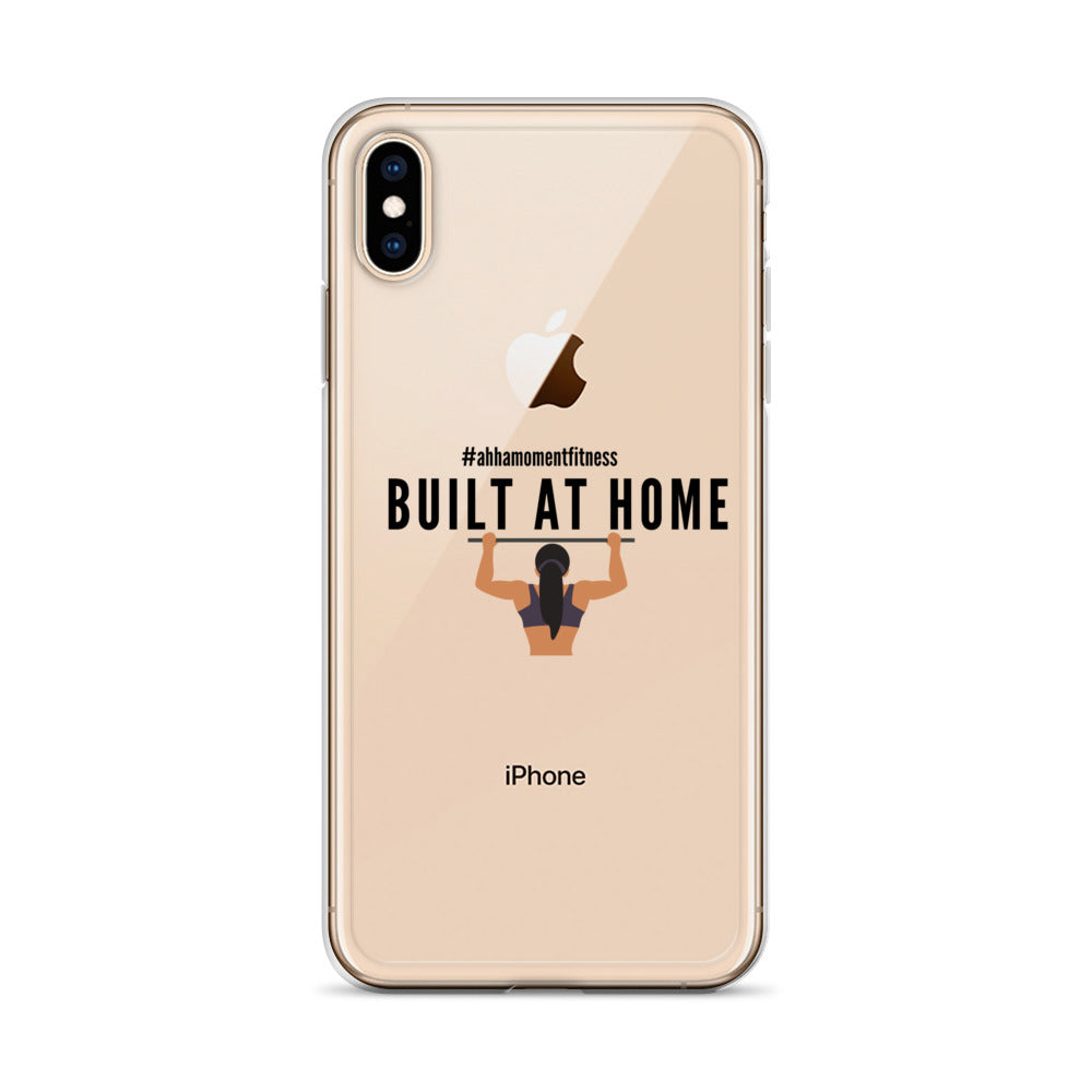 Clear Case for iPhone® - Built at Home with Image