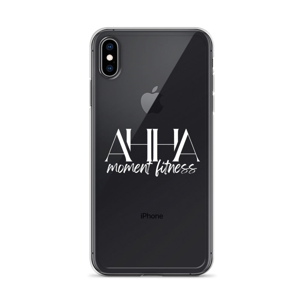 Clear Case for iPhone® - Ah Ha Large Font