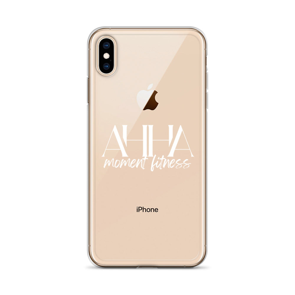 Clear Case for iPhone® - Ah Ha Large Font