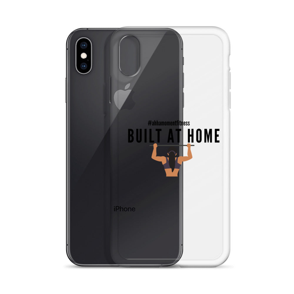 Clear Case for iPhone® - Built at Home with Image