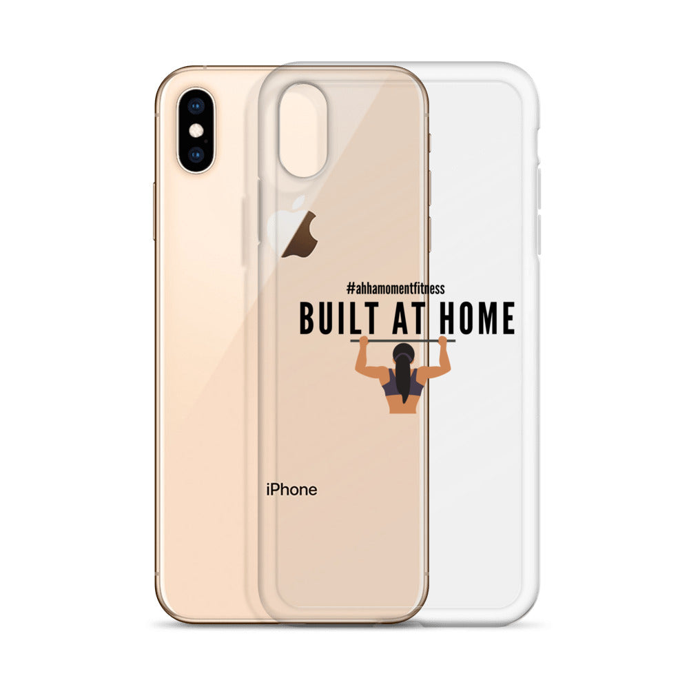 Clear Case for iPhone® - Built at Home with Image