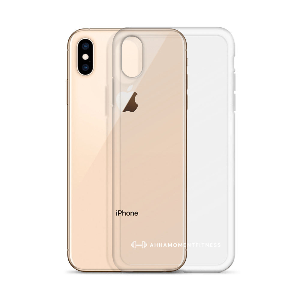 Clear Case for iPhone® - Ah Ha Small Font
