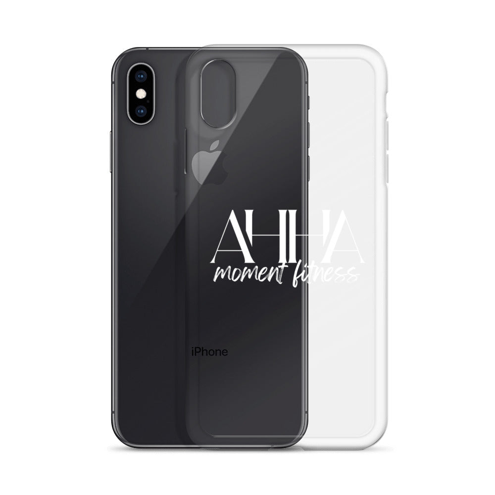 Clear Case for iPhone® - Ah Ha Large Font
