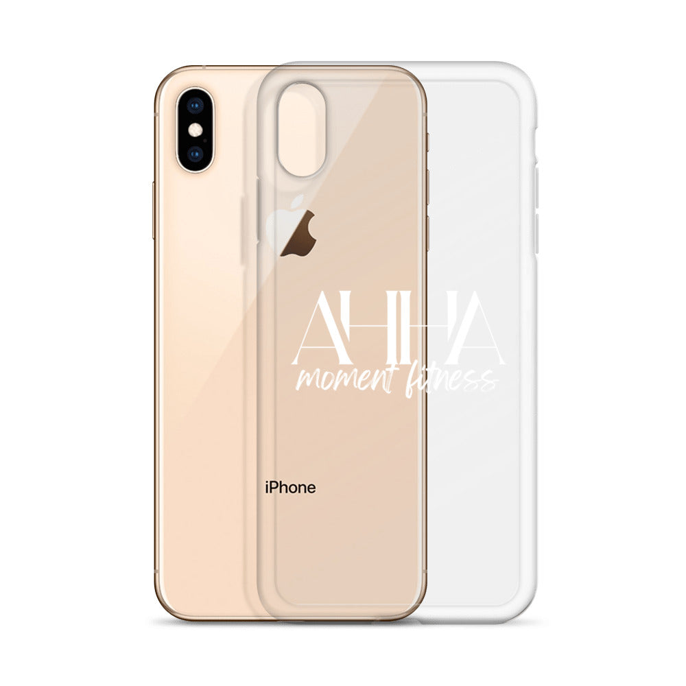 Clear Case for iPhone® - Ah Ha Large Font