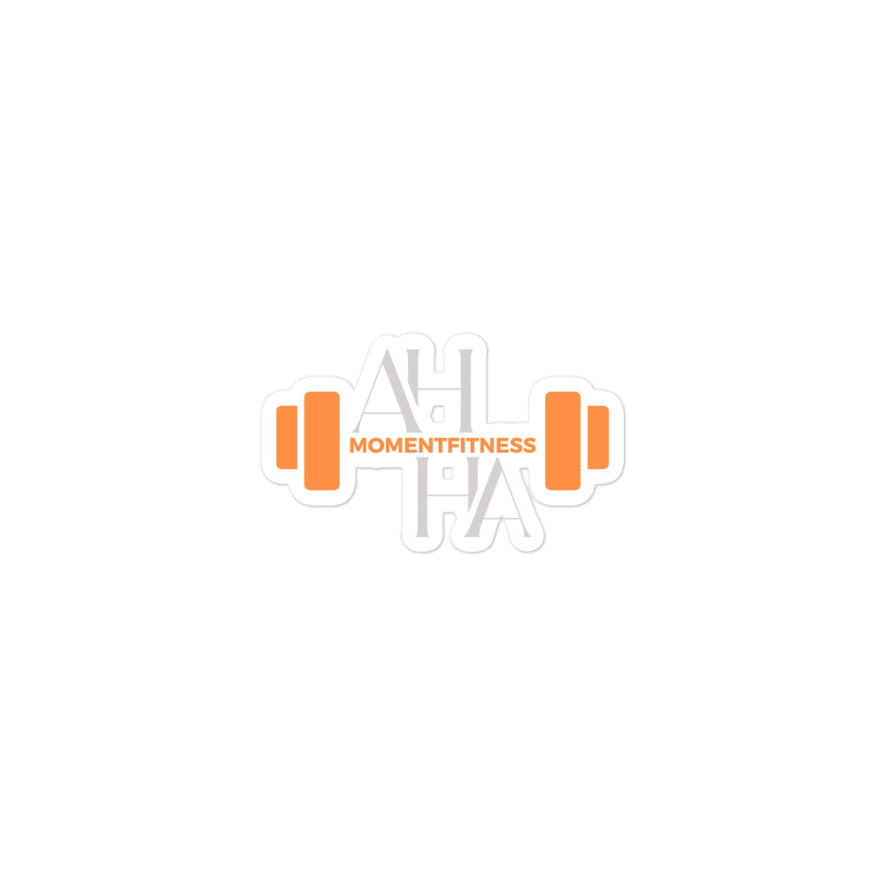 Bubble-free sticker - Ah Ha Dumbbell