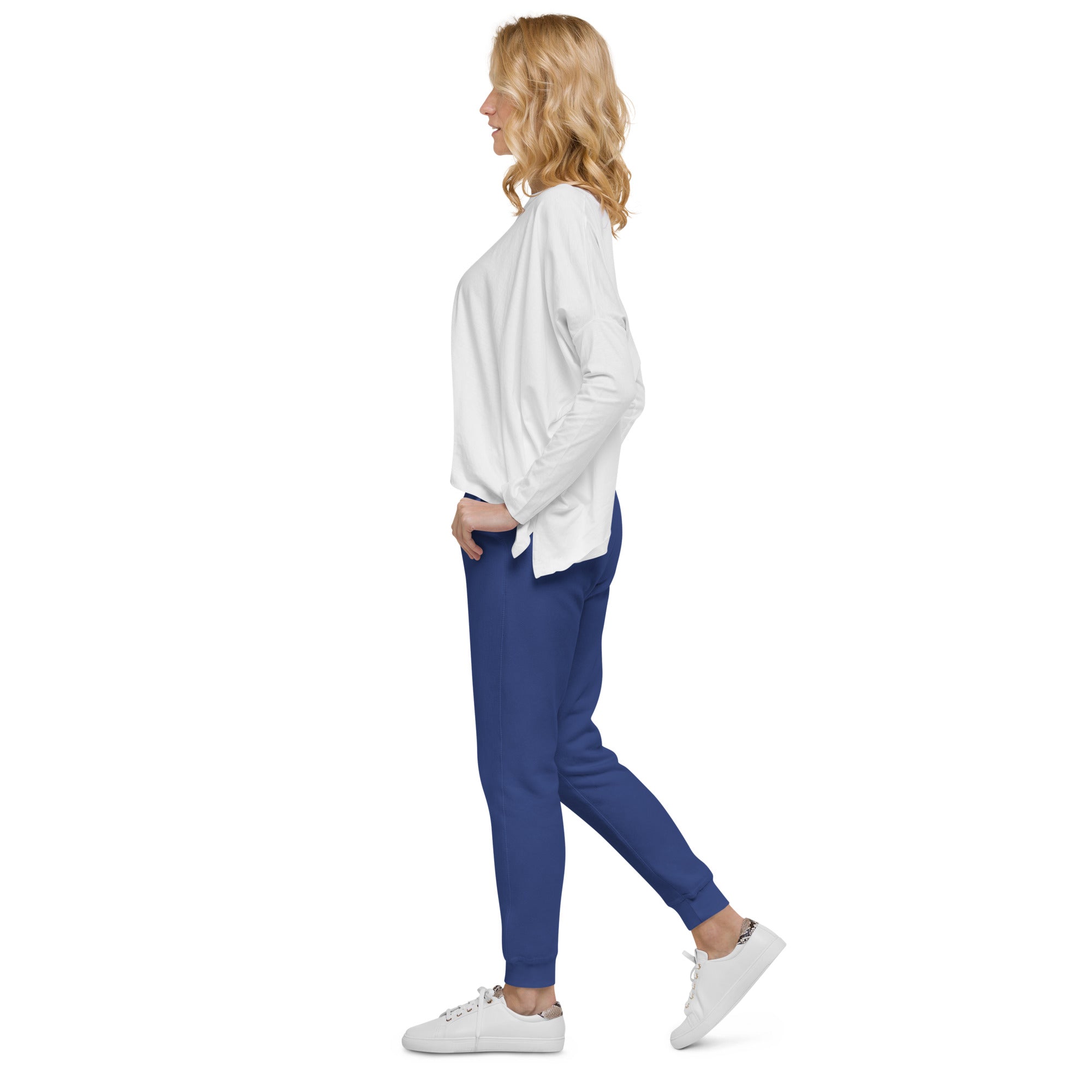 Unisex fleece sweatpants - Ah Ha Small Font