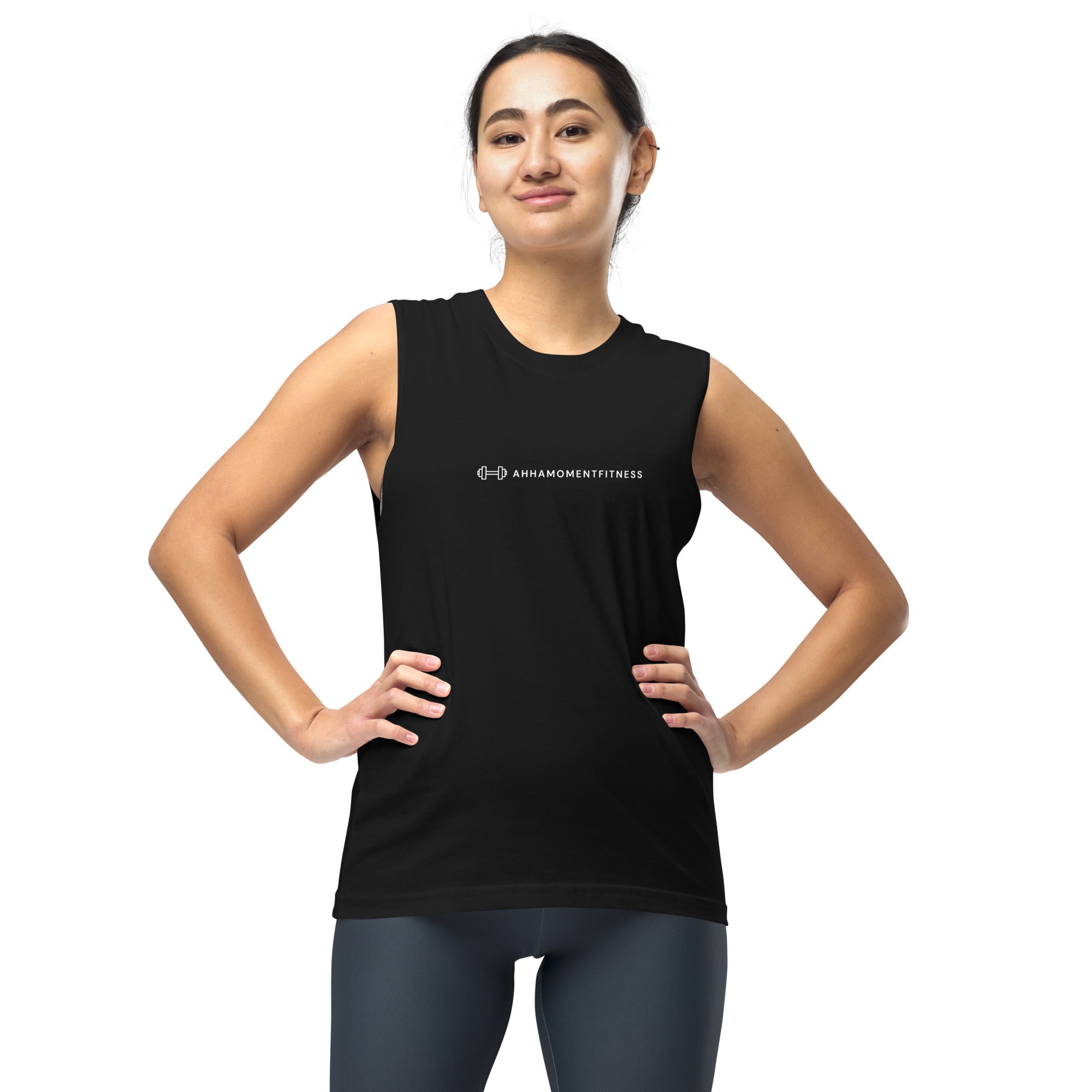 Muscle Shirt - Ah Ha Small Font