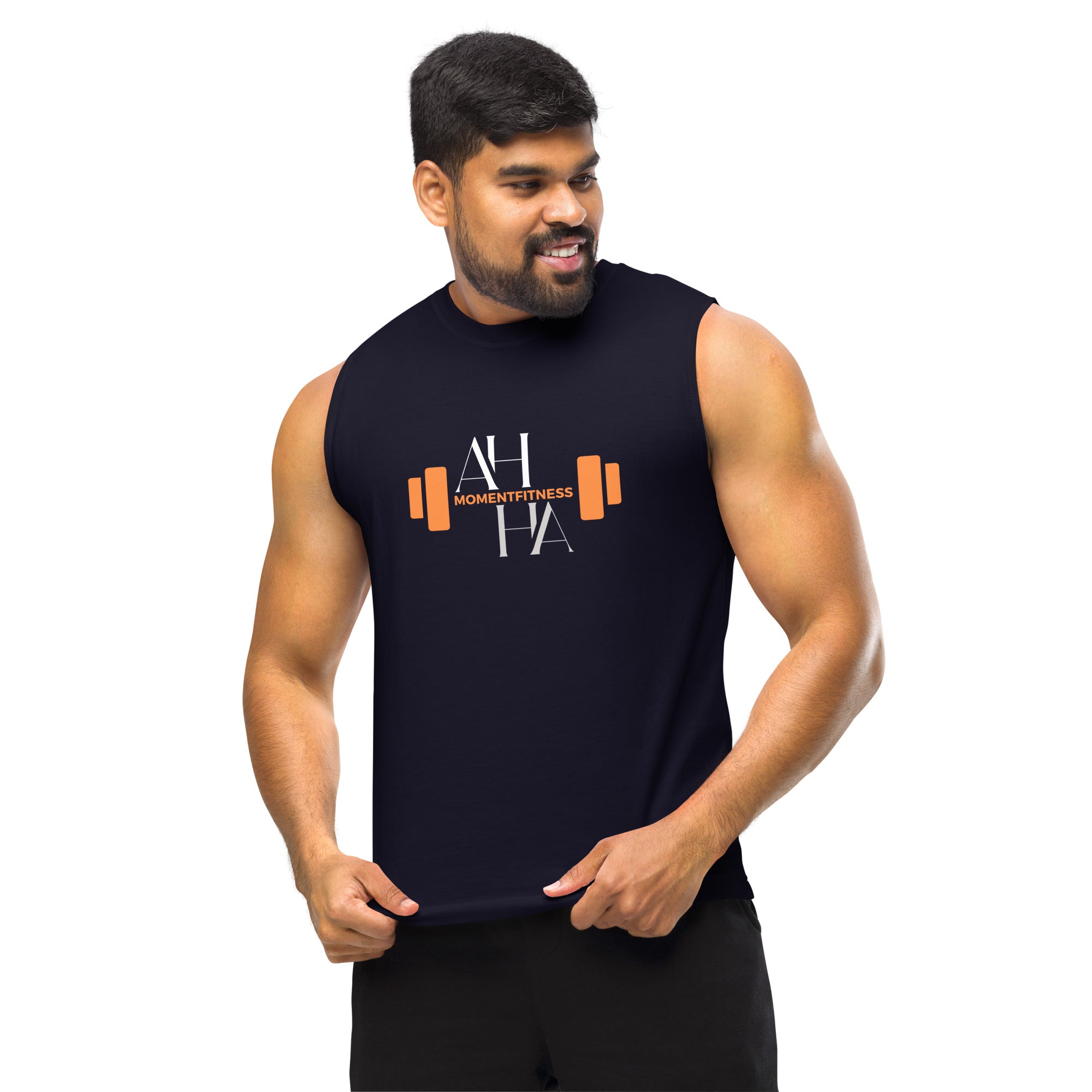 Muscle Shirt - Ah Ha Dumbbell