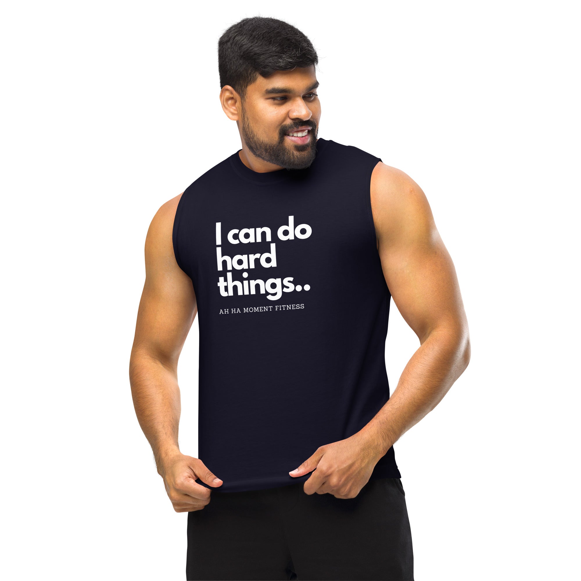 Muscle Shirt - I Can Do Hard Things