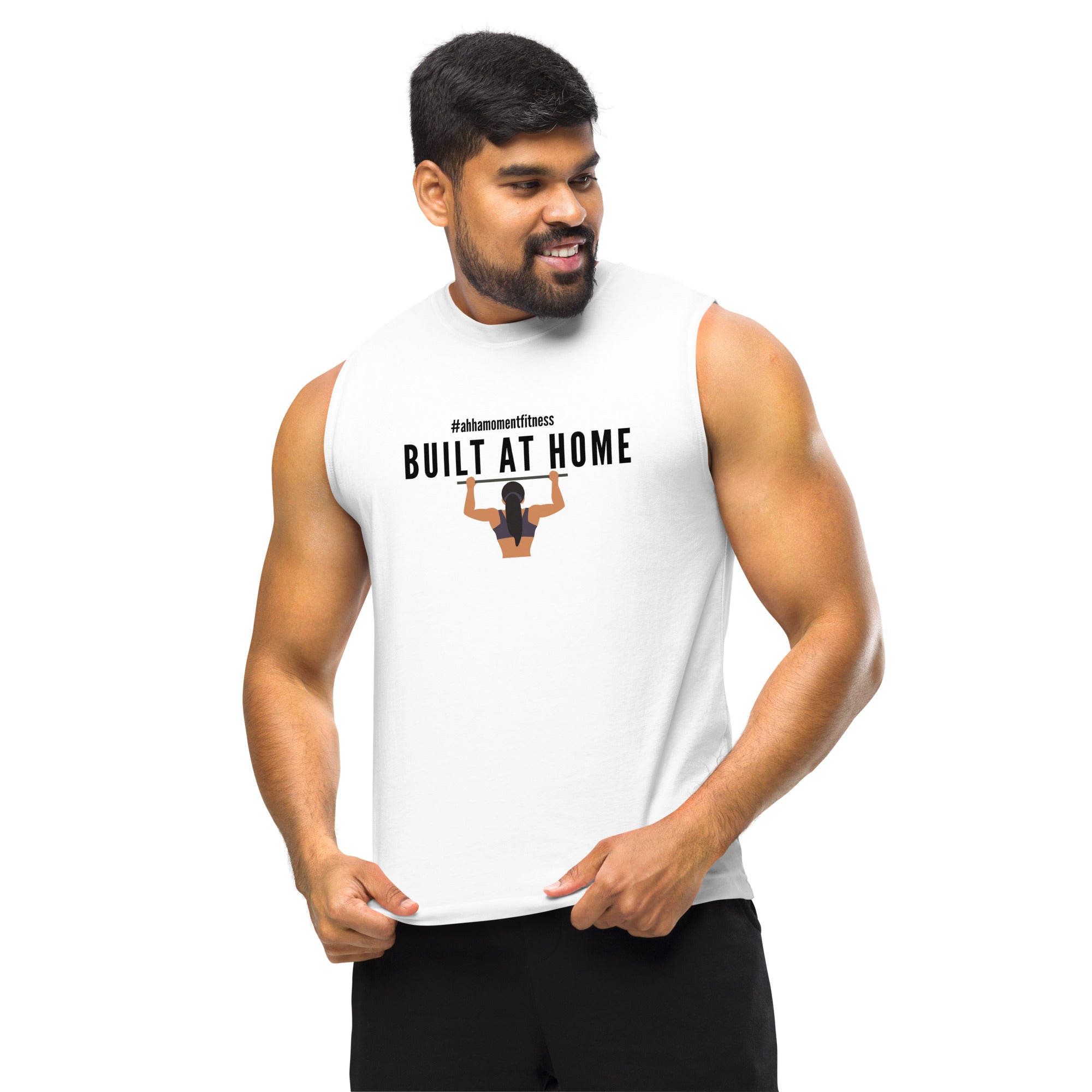 Muscle Shirt - Built At Home with Image