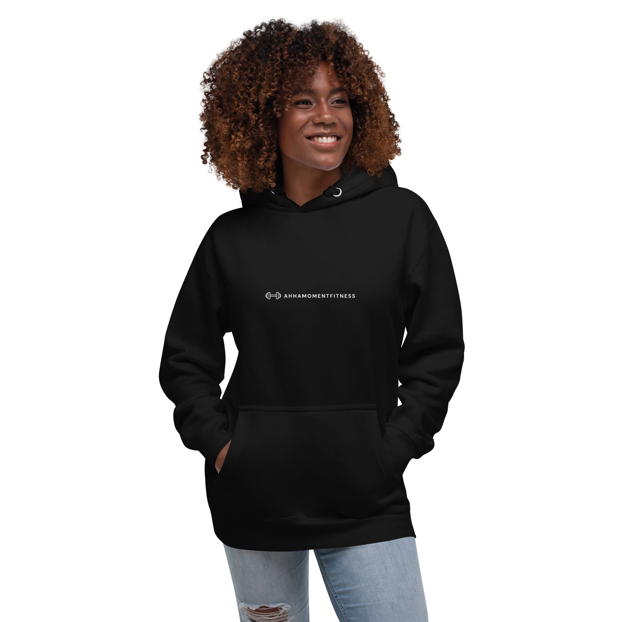 Unisex Hoodie - Ah Ha Small Font