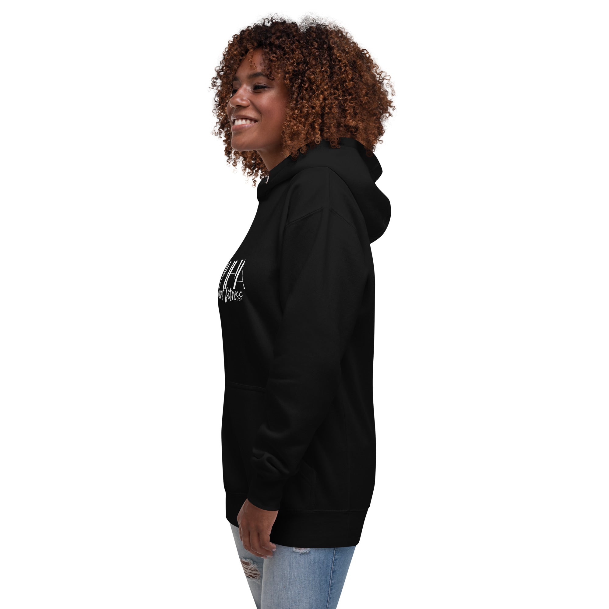 Unisex Hoodie - Ah Ha Large Font