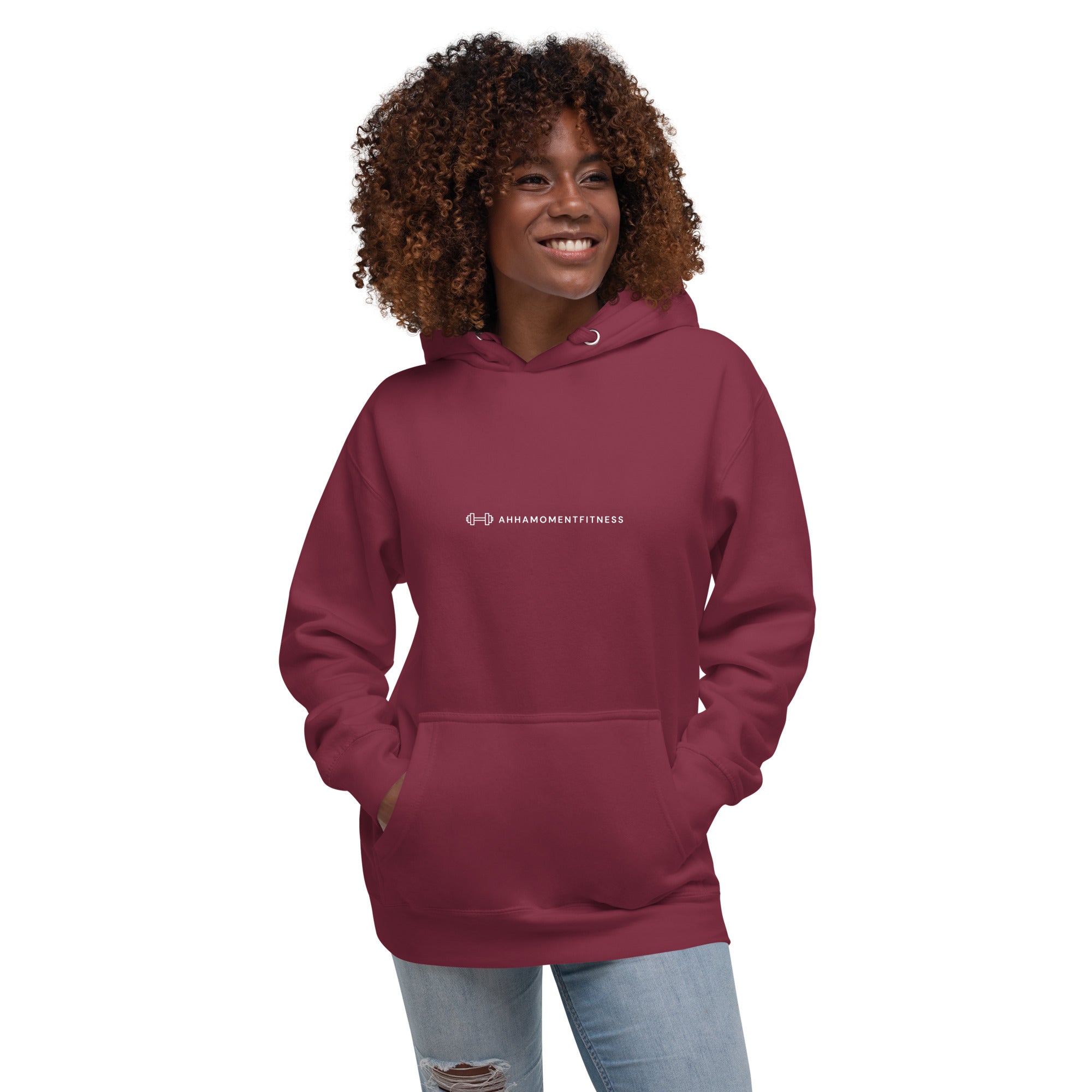 Unisex Hoodie - Ah Ha Small Font