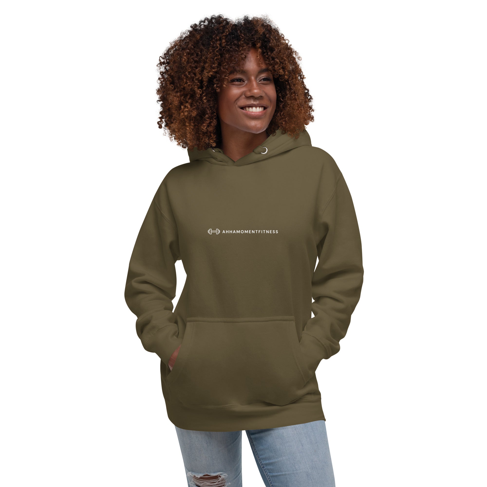 Unisex Hoodie - Ah Ha Small Font