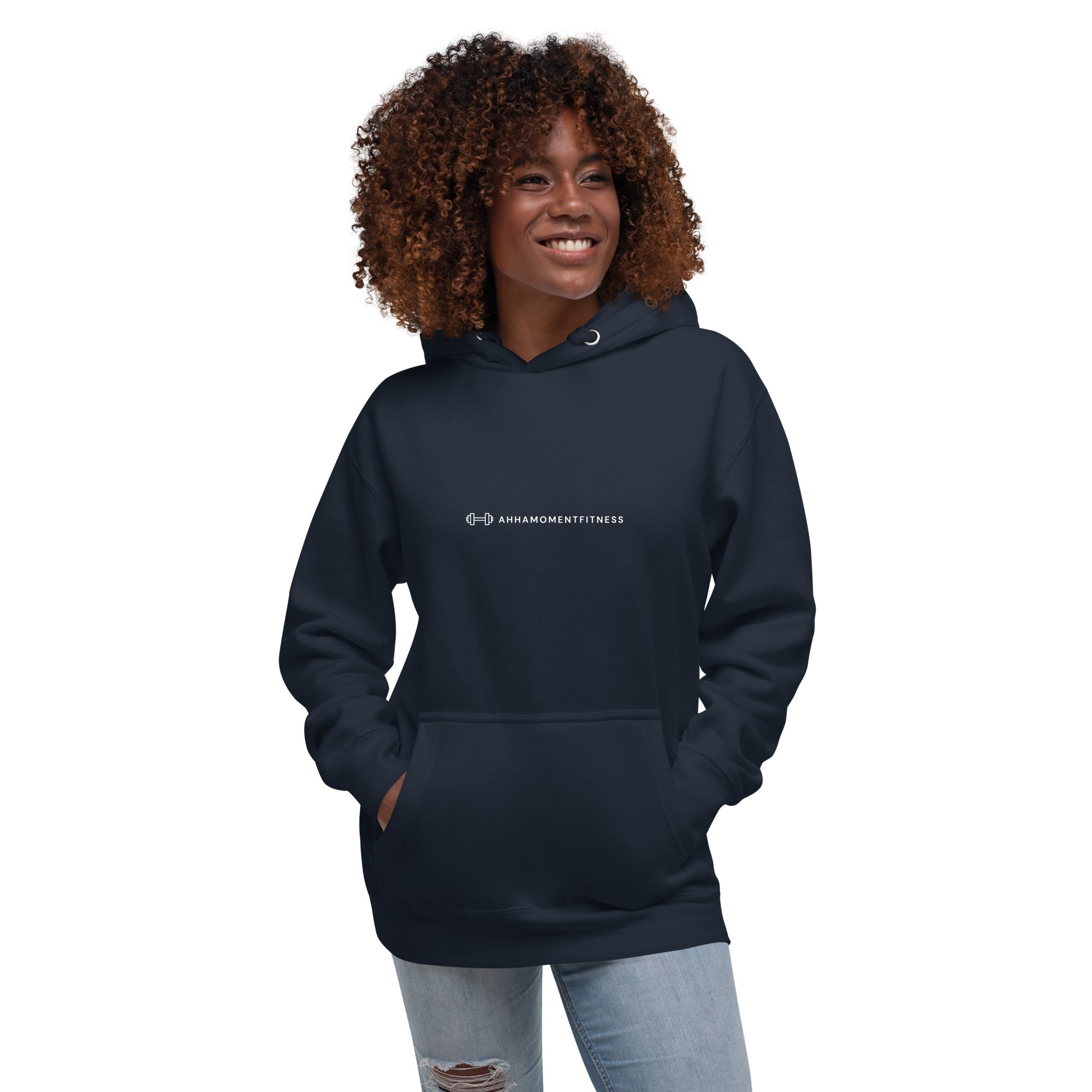 Unisex Hoodie - Ah Ha Small Font