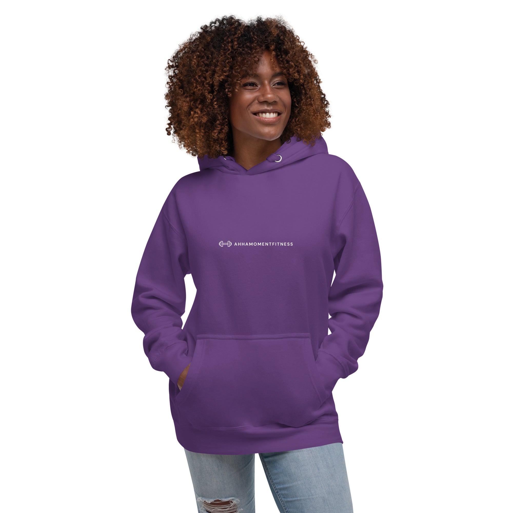 Unisex Hoodie - Ah Ha Small Font