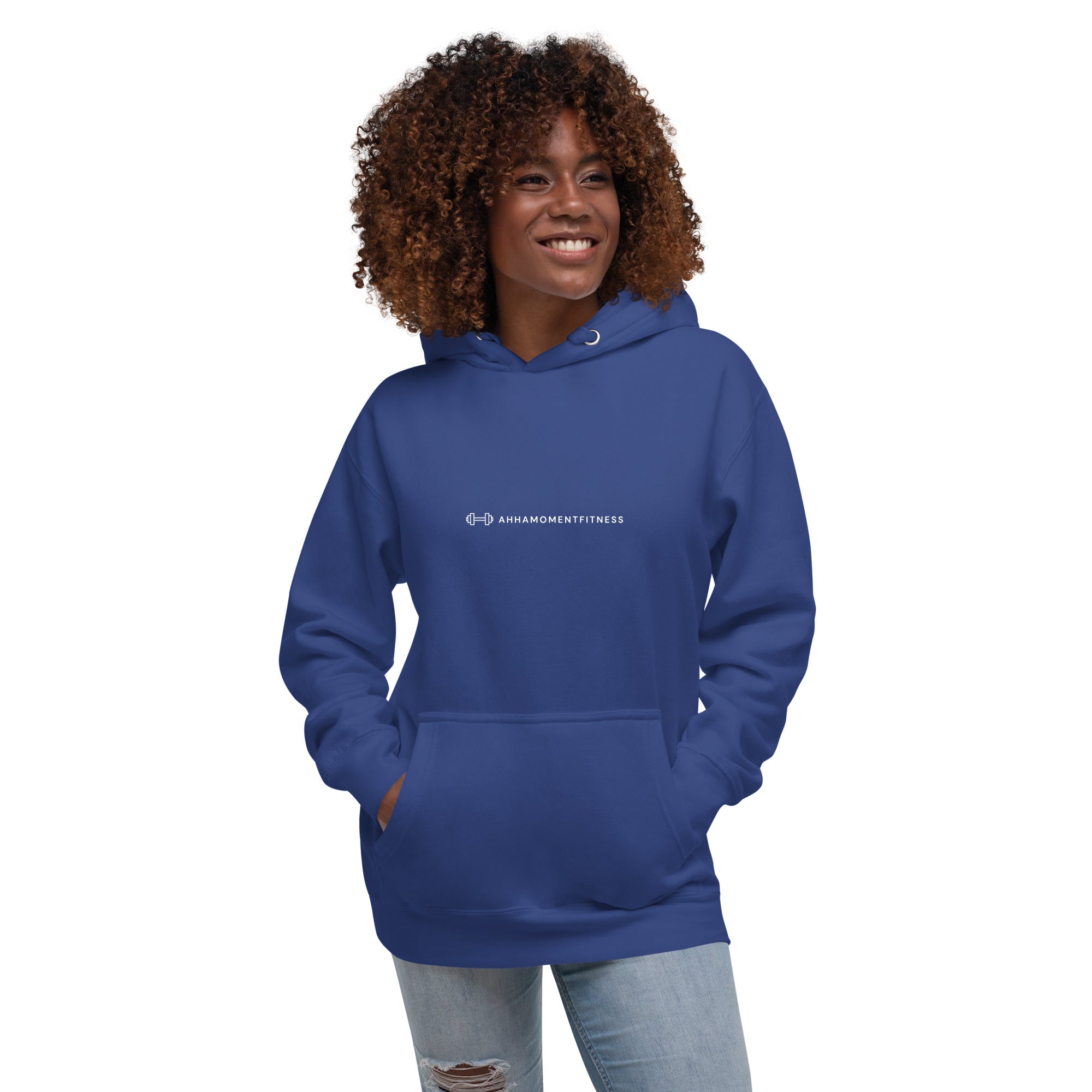 Unisex Hoodie - Ah Ha Small Font