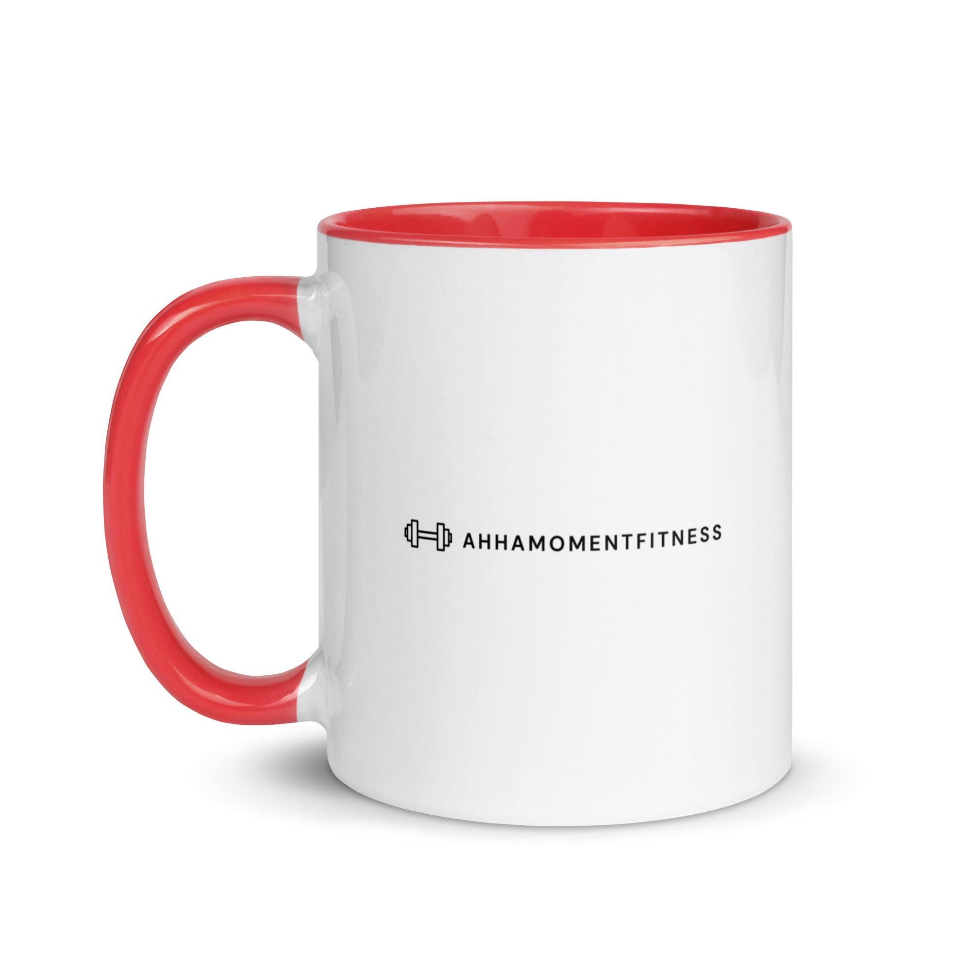 Mug with Color Inside - Ah Ha Small Font