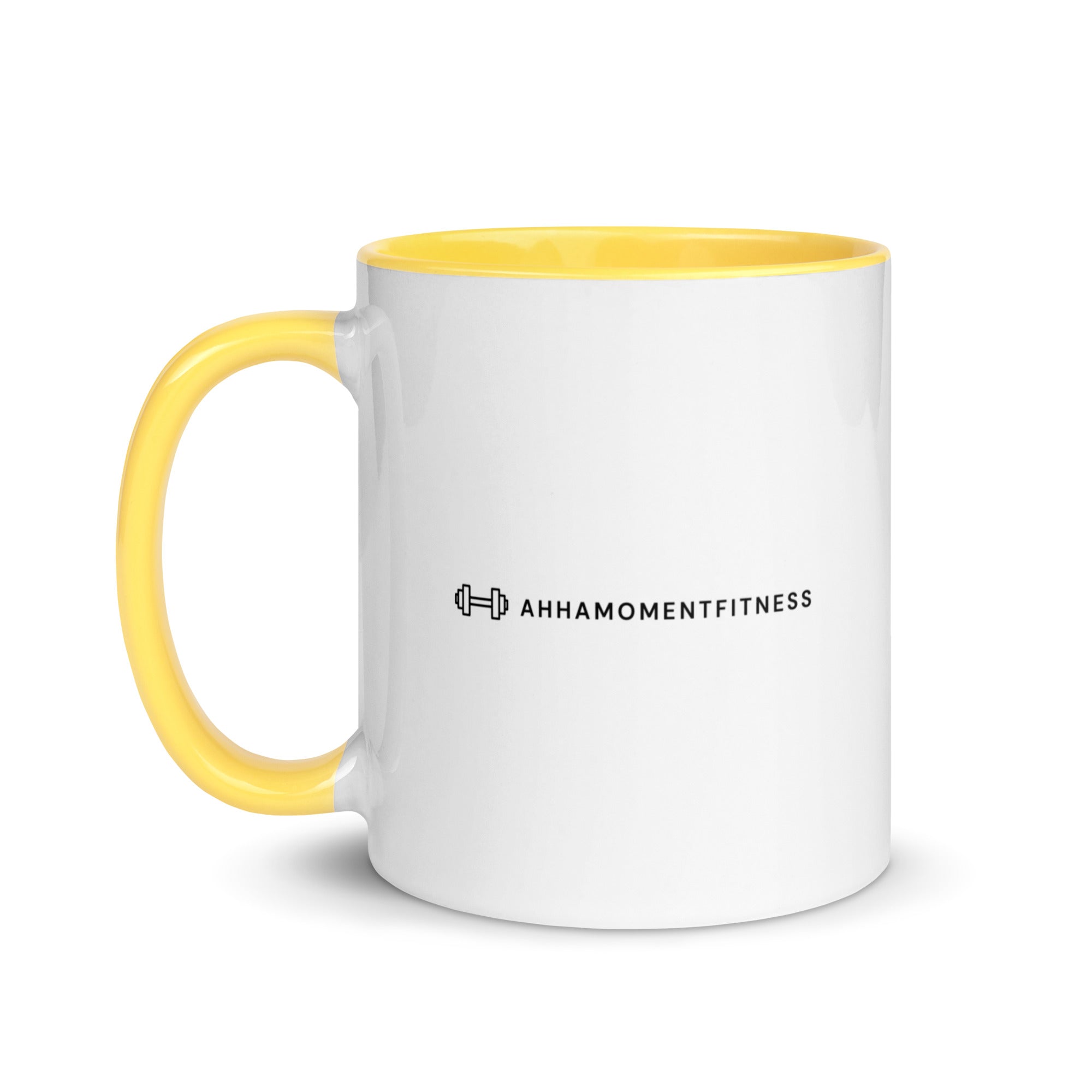 Mug with Color Inside - Ah Ha Small Font