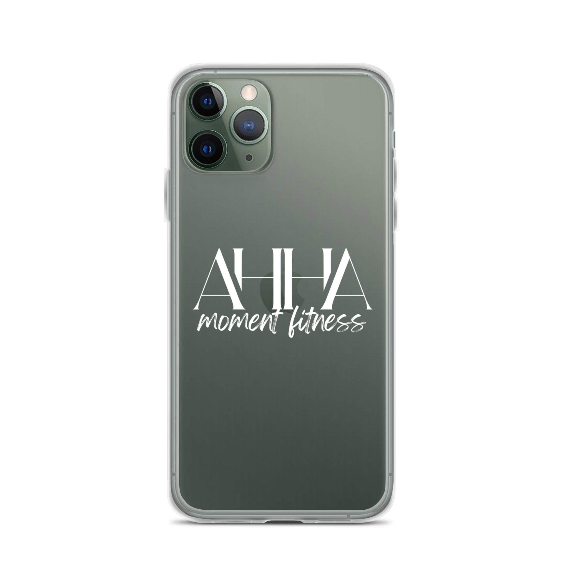 Clear Case for iPhone® - Ah Ha Large Font