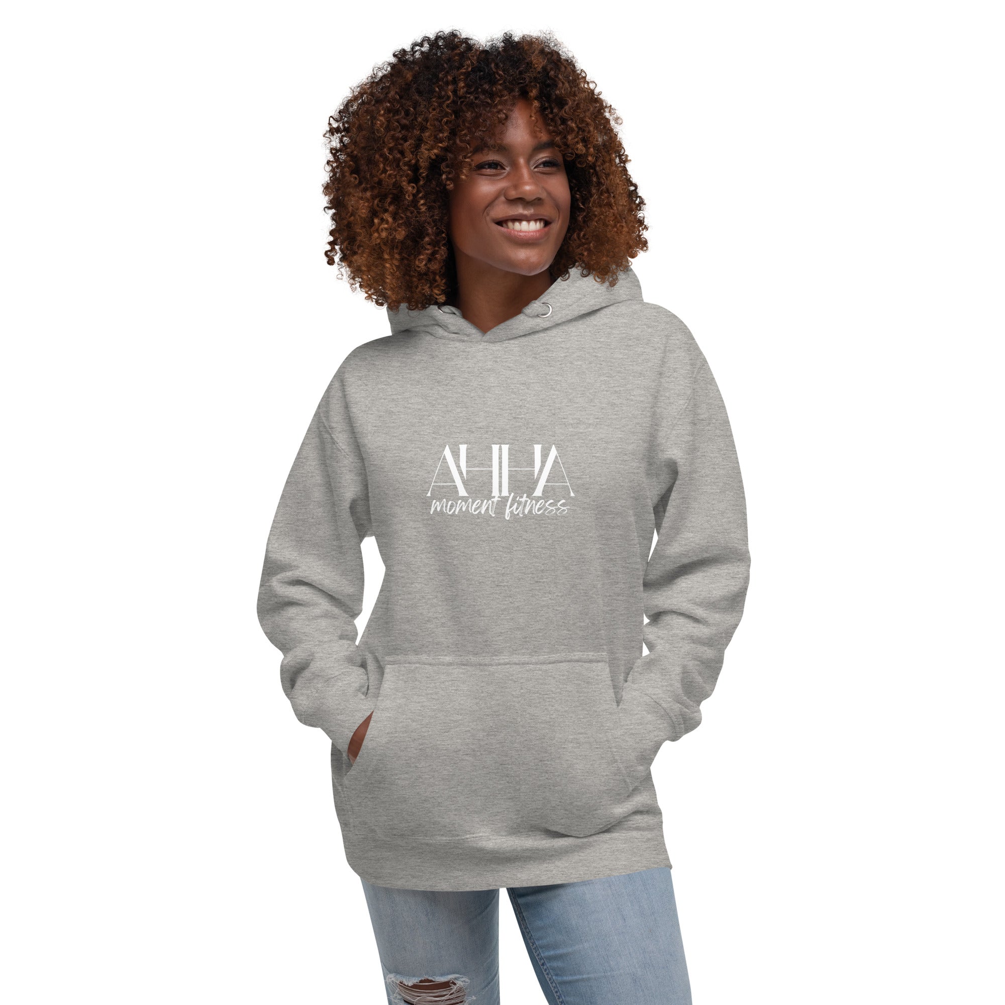 Unisex Hoodie - Ah Ha Large Font