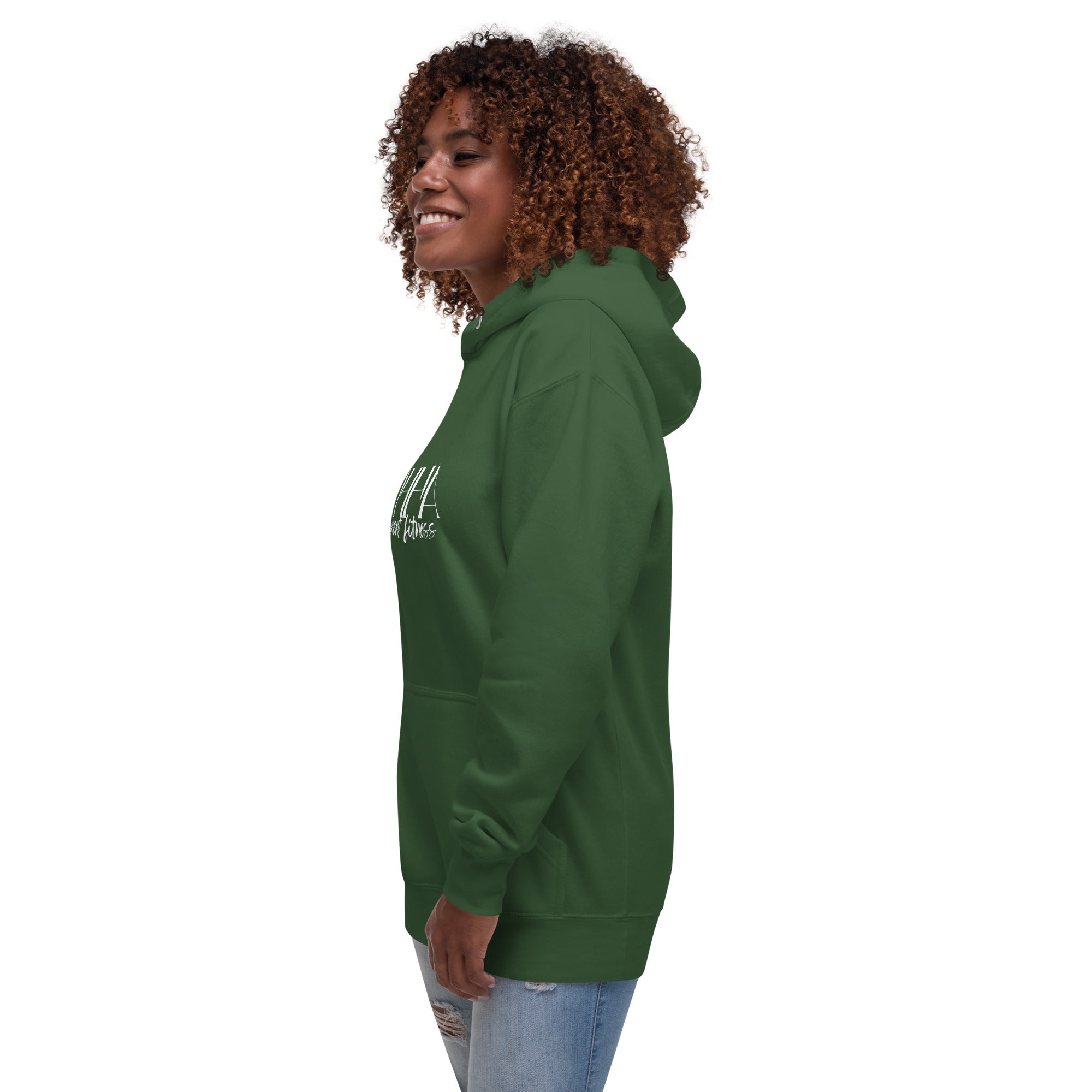 Unisex Hoodie - Ah Ha Large Font